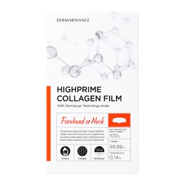 DERMARSSANCE Highprime Collagen Film Forehead or Neck - 5 Packs