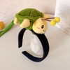 She's Shining Funny 3D Turtle Headband Women Girls Animal Stuffed