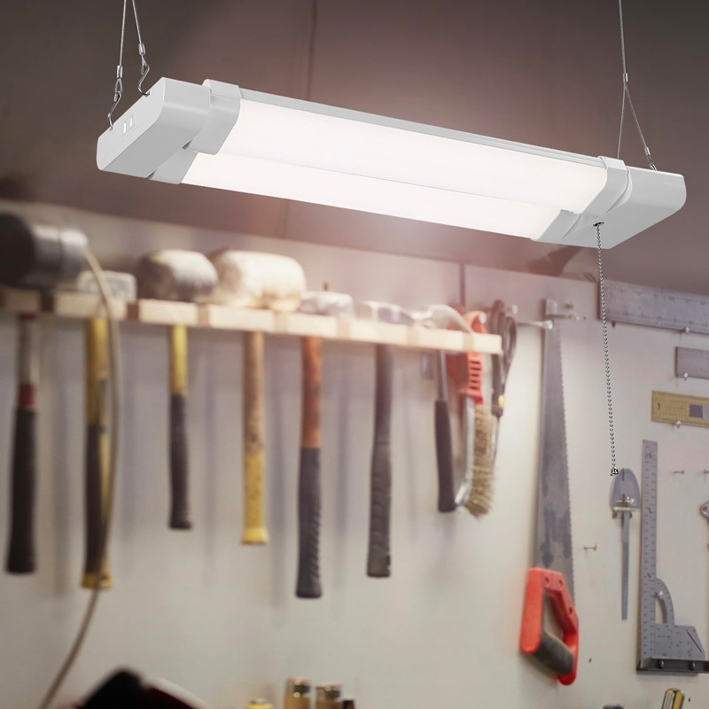 Maxxima 2 ft. Utility LED Adjustable Shop Light Fixture -