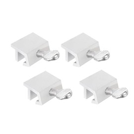 4PCS Aluminum Sliding Window Locks – Security Locks for Metal Horizontal Sliding Windows (Pack of 4)