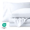 Bare Home Ultra Soft Washed Microfiber 4 Piece Sheet Set,