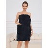 Air Curvey Women's Soft Wrap Towel Shower Wrap Robe Lightweight