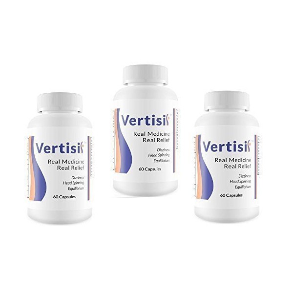 Eradicate Vertigo With Vertisil Guaranteed (3 Bottles) by Vertisil