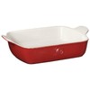 Emile Henry HR Ceramic Small rectangular baker, Rouge
