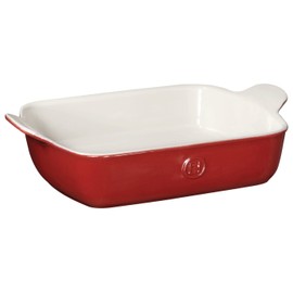 Emile Henry HR Ceramic Small rectangular baker, Rouge