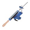 Professional Knife Sharpener with 10 Whetstones, 360° Rotation Flip Design