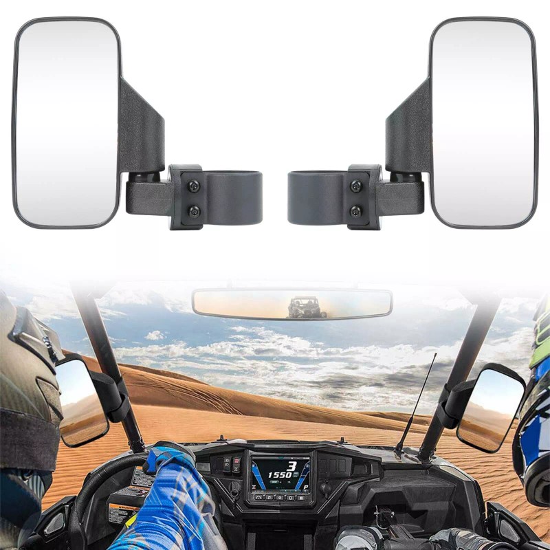 KEEPDSGN UTV Rear View Side Mirrors For John Deere Gator