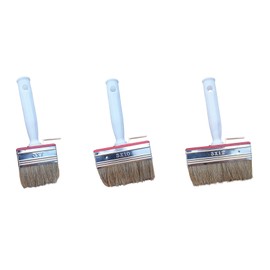 varivendo Flat Paint Brush Varnish Brush Various Sizes (Set of 3)