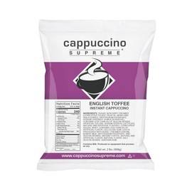 Cappuccino Supreme English Toffee Instant Cappuccino Mix 6 x 2 lbs