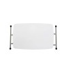 Flash Furniture 30" Plastic Folding TV Tray/Laptop Table in Granite