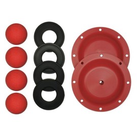 Repair Kit, Santoprene, Fluid, 1/4 in Pump