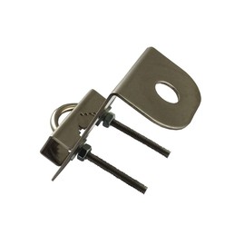 Anteenna TW-CR Mount Bracket Stainless Steel 16mm Hole for L Type UHF Female (SO-239) for 144/440MHz Ham Mobile Antenna