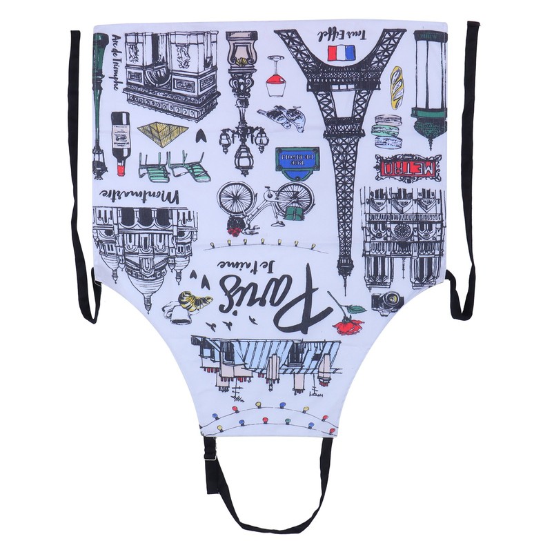 Multifunction Work Apron Adjustable Sleeveless Apron for Garden Cleaning Restaurant
