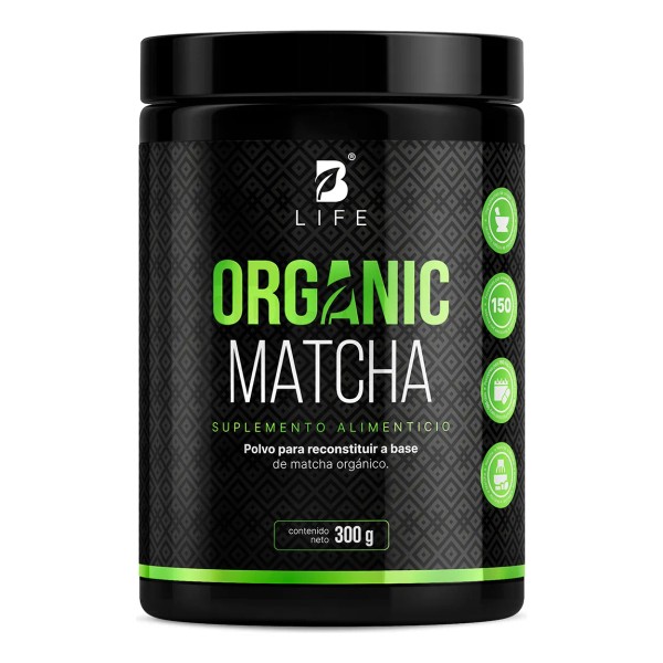 Matcha En Polvo Orgánica 300 Gramos 150 Servicios. B Life