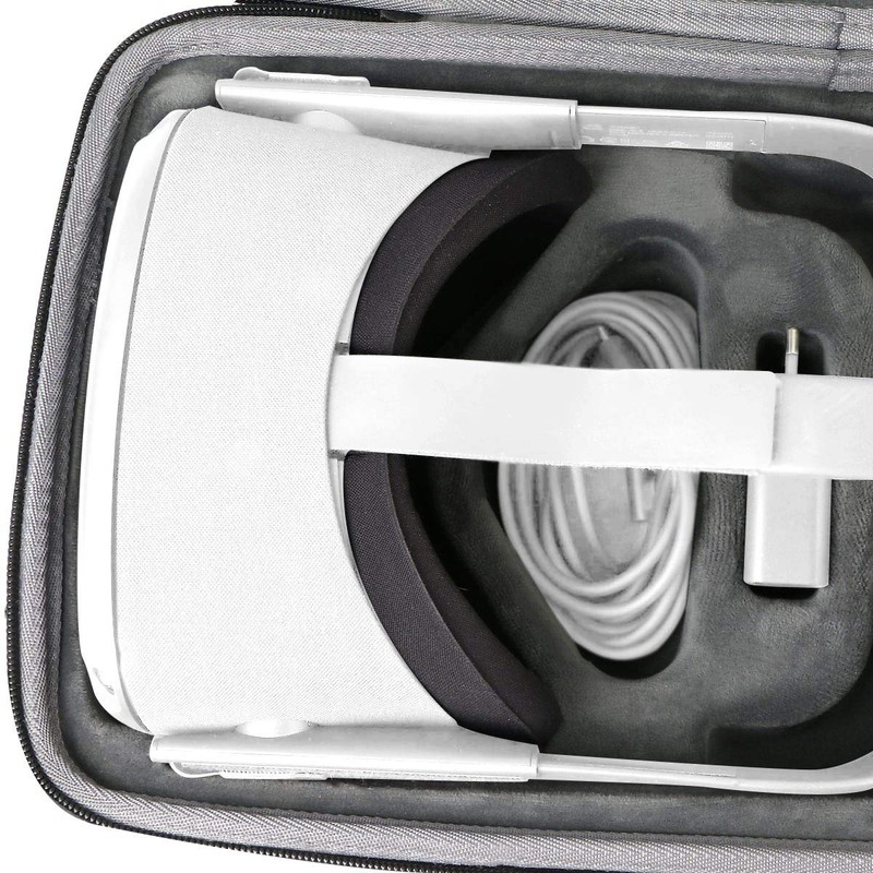 co2CREA Hard Case Replacement for Oculus Quest 1 2 Advanced