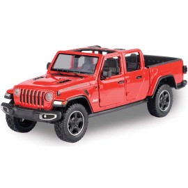 Motor Max 2021 Jeep Gladiator Rubicon Open Top 1:27 Scale Diecast Model Red by Motor Max 7