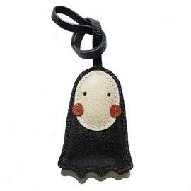 Fuerxy No Face Bag Charm Bag Charm, Black Purse Charms for Handbags, Funny Fashion Bag Accessories Key Charms