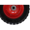 Shepherd Hardware 8" Semi-Pneumatic Replacement Wheel – Diamond Tread Rubber