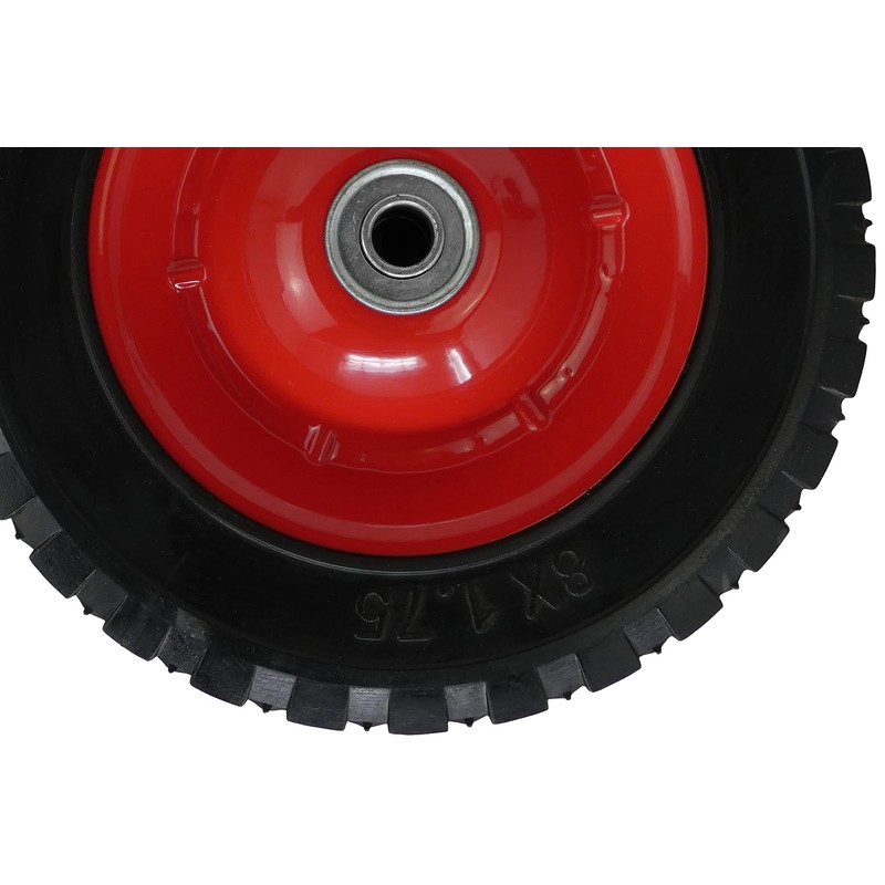 Shepherd Hardware 8" Semi-Pneumatic Replacement Wheel – Diamond Tread Rubber