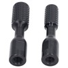 2Pcs Grinding Rotary Burr Angle Grinder Carbide Cylindrical File for