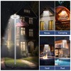 PPQ Solar Flagpole LED Light,New 160 LED Ultra Bright Flag