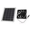 10W Solar Panel Exhaust Fan Waterproof Solar Powered Attic Ventilator