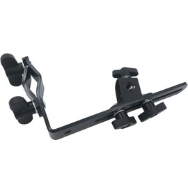 TUOREN Percussion Mounting Bracket Adjustable Slide Mount-All Cymbal Percussion Bracket for Drum Set Percussion Rack Stand