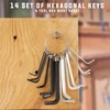 D.A.Y. Republic 14 Piece HEX Key Allen Key Set ON