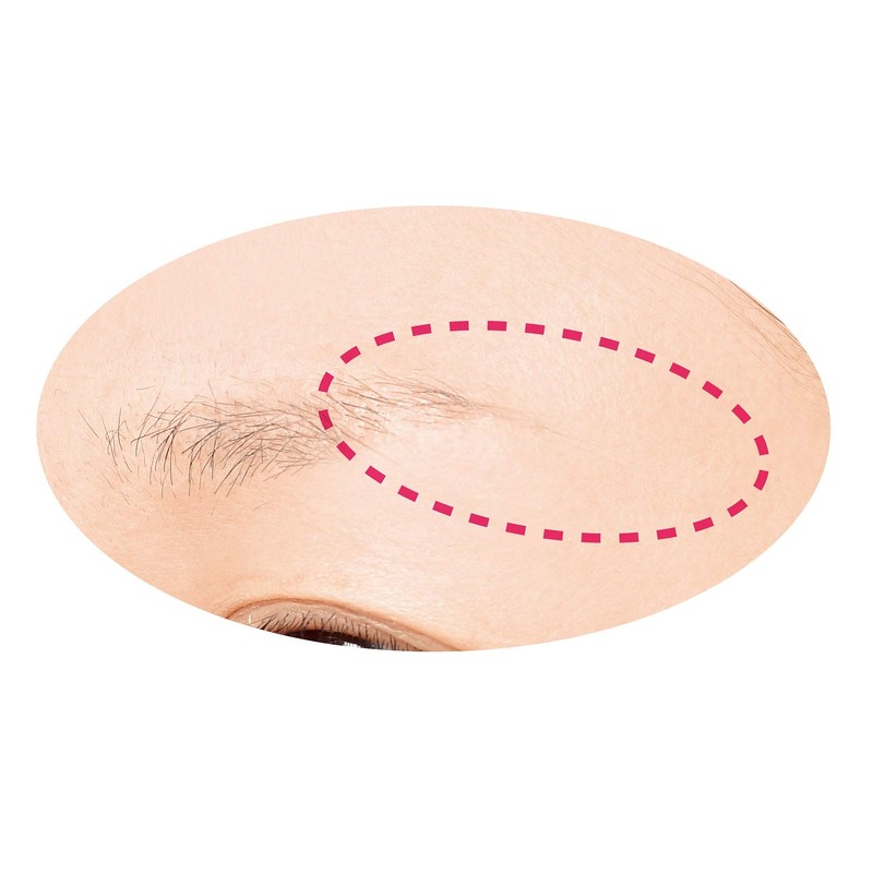 Merifari Natural W Eyebrow Dark Brown