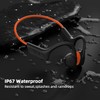 SilisoundTek Bone Conduction Headphones Bluetooth,Upgraded IPX7 Waterproof Wireless Earbuds,Open Ear
