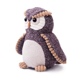 Aurora World Fabbies Owl Plush Toy (Small, Brown/Light Brown/Grey/White)