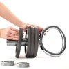 NewMe Fitness Adjustable Kettlebell Handle for Strength Training Kettlebell Set