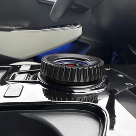 FUEISOF Centre Console Switch Control Panel Cover Frame for Kia EV6 Niro (Black)