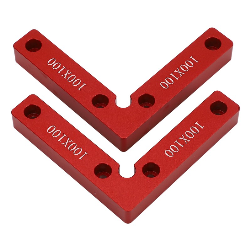 90 Degree Positioning Square 100x100mm Right Angle Clamp Aluminum Alloy