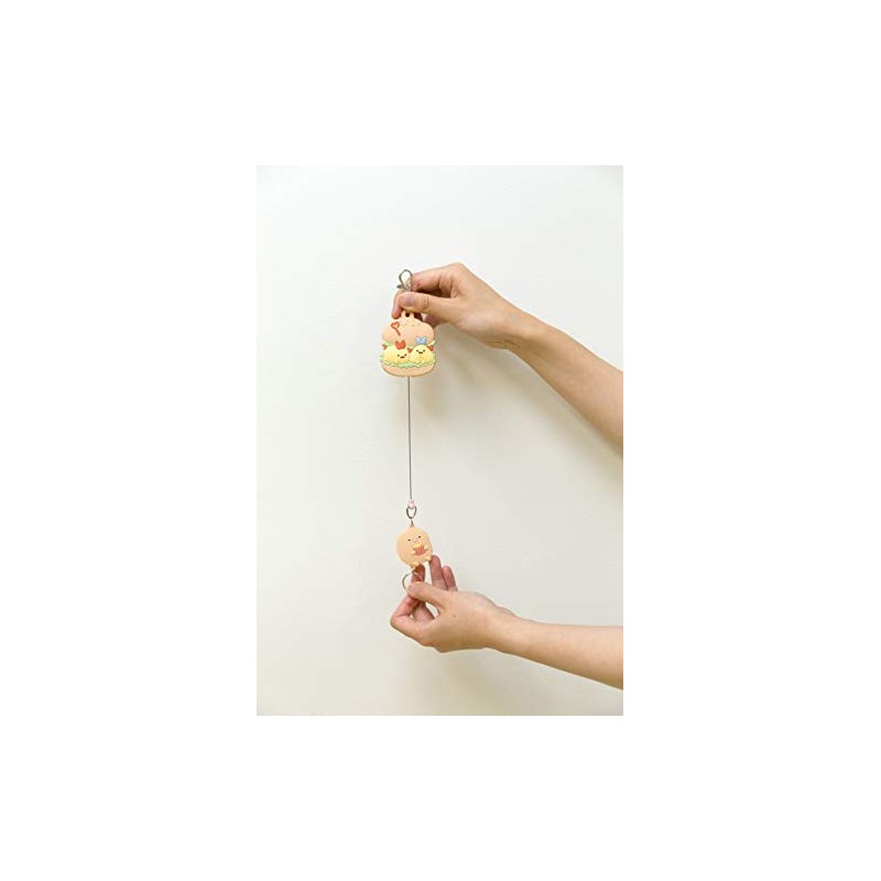 Sumikko Gurashi Reel Key Chain Tonkatsu Potato