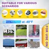 TOPDURE 90FT Heat Tape for Water Pipes Roof and Gutters