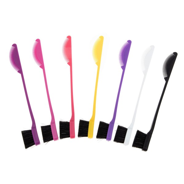 WOONEKY Makeup Brush Kit Eyebrow Lash Edge Comb Brush for