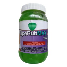 Gel Reductor Lipo Rub Max Quema Grasa Jumbo 500mg + Regalo Alcanfor