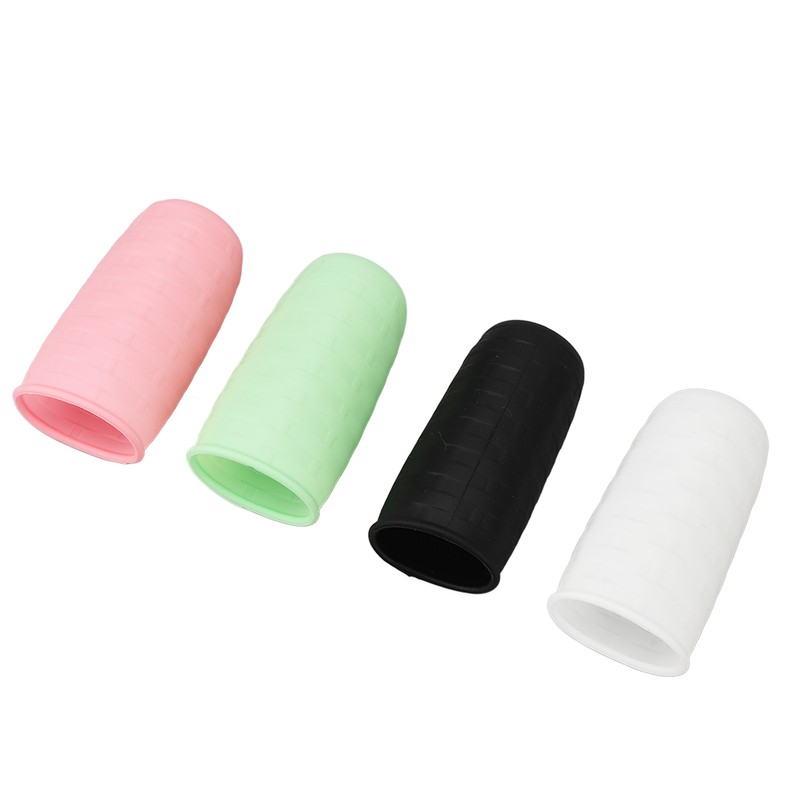 8pcs Travel Leak Proofing Elastic Sleeve Bottle Covers Soft Silicone