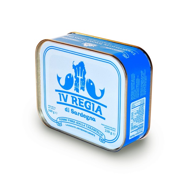 Yellowfin Tuna Tarantello in Olive Oil 340 g IV Regia