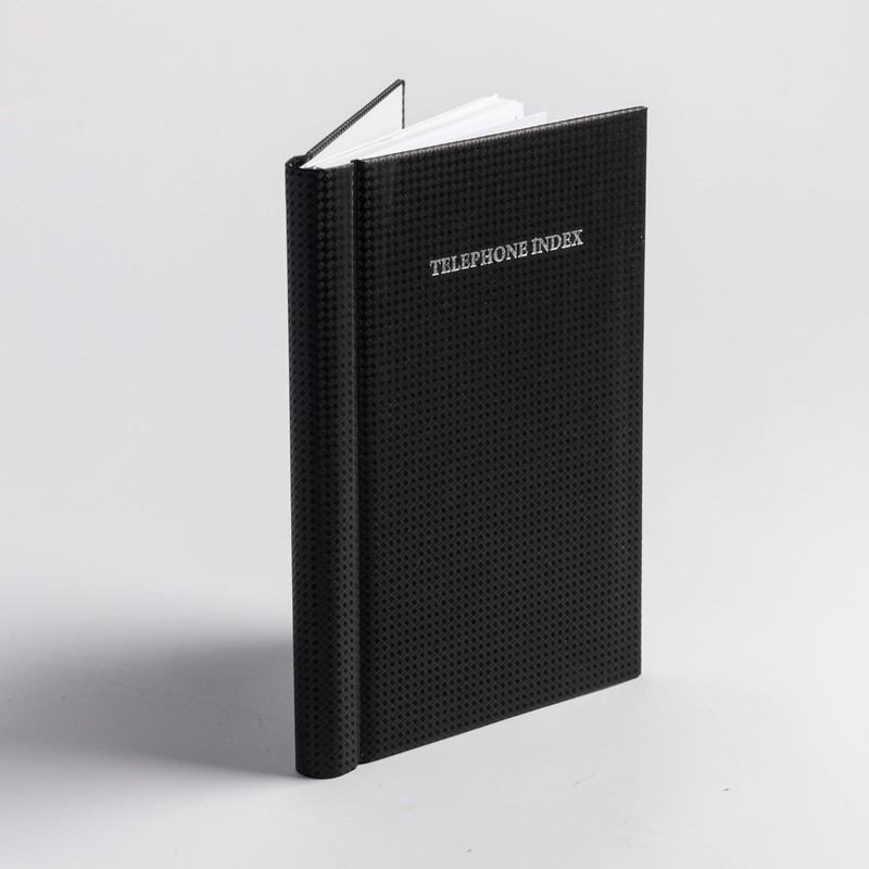 Telephone Address Book A-Z Index Hard Back Cover A5 Address