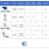 20 pcs Water Push to Connect Quick Connect Fittings 3/8"