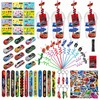 128 Pcs Race Car Party Favors, Race Car Birthday Party