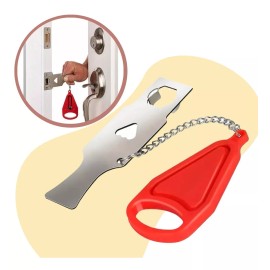 Veraly Seguro Cerradura Puerta Seguridad Portatil Privacidad F