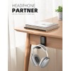 Lamicall Under Desk Headphone Stand - Adhesive Headset Holder Hook