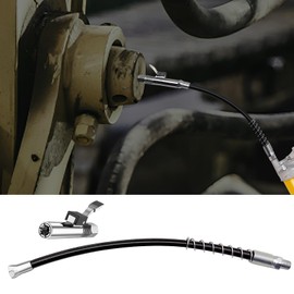 Wazzh Grease Gun Coupler,Grease Gun Fittings,Compatible with All Grease Guns 1/8" NPT Fittings,Lock n lube Grease Gun Coupler.