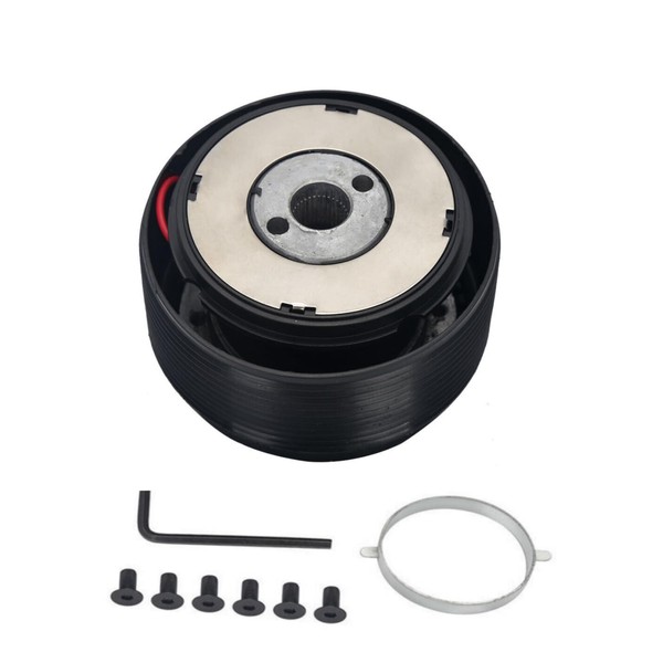 Steering Wheel Hub Adapter with 6 Bolt Hole Fits for
