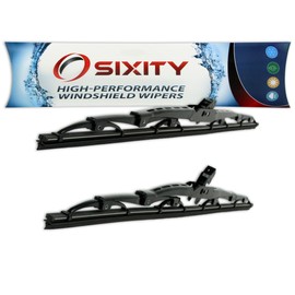 Sixity Auto S1 Front Windshield Wiper Blades compatible with Nissan 200SX 240SX Altima Maxima