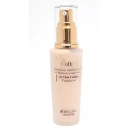 [3w Clinic] Collagen Foundation 50ml/ Perfect Cover Bb Cream/#23 Natural Beige/Korea Made