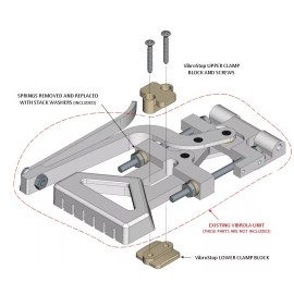 MojoAxe VibroStop Locking Kit for Gibson 61 Reissue SG SIDEWAYS VIBROLA USA & CS